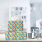 Iconic beruflich Architecture Geschenkpapier