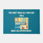 Iconic beruflich Dentist Fußmatte (Vorderseite)