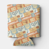 Iconic, beruflicher Anwalt Dosenkühler (Rückseite)