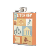 Iconic, beruflicher Anwalt Flachmann (Links)