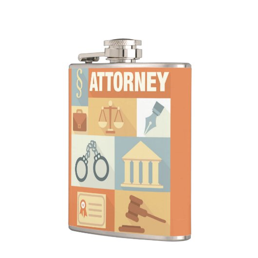 Iconic, beruflicher Anwalt Flachmann (Links)