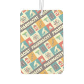 Iconic, beruflicher Apotheker Autolufterfrischer (Rückseite)