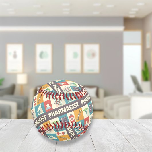 Iconic, beruflicher Apotheker Baseball