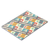 Iconic, beruflicher Apotheker Notizblock (Linke Seite)