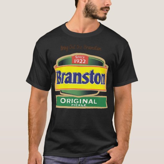 Iconic Branston Pickle Label Design Classic T-Shirt (Vorderseite)