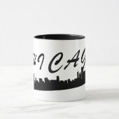 Iconic Chicago City Skyline Tasse (Zentrum)