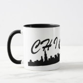 Iconic Chicago City Skyline Tasse (Links)