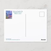 ICONIC CHURCH STEEPLE, HALLSTATT, AUSTRIA POSTKARTE (Rückseite)