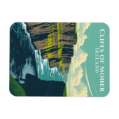 Iconic Cliffs of Moher Ireland Sehenswürdigkeit So Magnet (Horizontal)