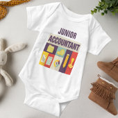 Iconic-Design des beruflichen Buchhalters Baby Strampler