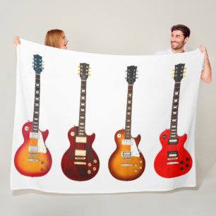 ICONIC ELECTRIC GUITARS FLEECEDECKE