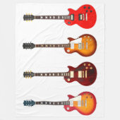 ICONIC ELECTRIC GUITARS FLEECEDECKE (Vorderseite)