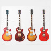 ICONIC ELECTRIC GUITARS FLEECEDECKE (Vorderseite (Horizontal))