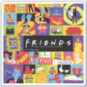 Iconic FRIENDS™-Muster Aufkleber (Vorderseite)