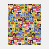 Iconic FRIENDS™-Muster Fleecedecke (Vorderseite)