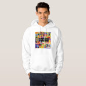 Iconic FRIENDS™-Muster Hoodie (Vorne ganz)