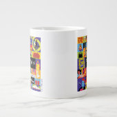 Iconic FRIENDS™-Muster Jumbo-Tasse (Vorderseite)