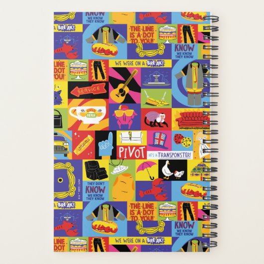 Iconic FRIENDS™-Muster Planer (Rückseite)