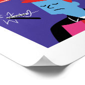 Iconic FRIENDS™-Muster Poster (Ecke)