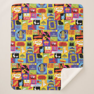 Iconic FRIENDS™-Muster Sherpadecke