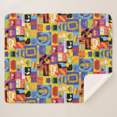 Iconic FRIENDS™-Muster Sherpadecke (Vorderseite (Horizontal))