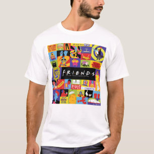 Iconic FRIENDS™-Muster T-Shirt