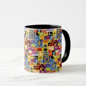 Iconic FRIENDS™-Muster Tasse (VorderseiteRechts)