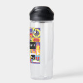 Iconic FRIENDS™-Muster Trinkflasche (Rückseite)