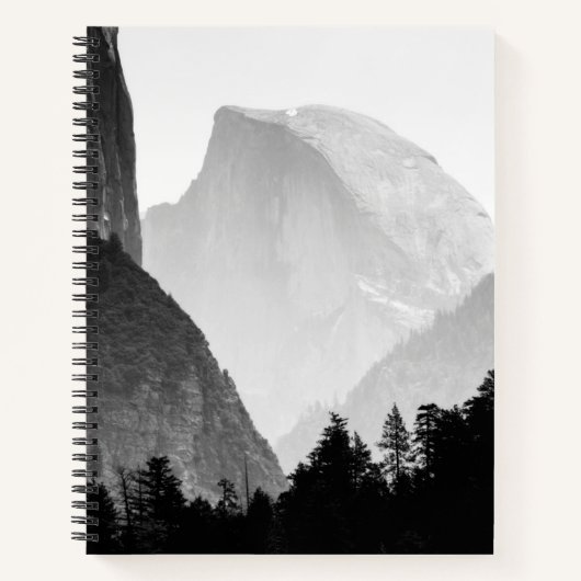 Iconic Halb Dome Rock Face | Yosemite Valley Notizblock (Vorderseite)
