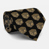 Iconic Horror Puzzle Box Neck Tie Krawatte (Gerollt)