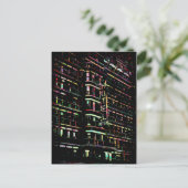 Iconic Hotel Chelsea New York Postkarte (Stehend Vorderseite)