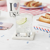 Iconic "I ❤️ USA" Stone Untersetzer