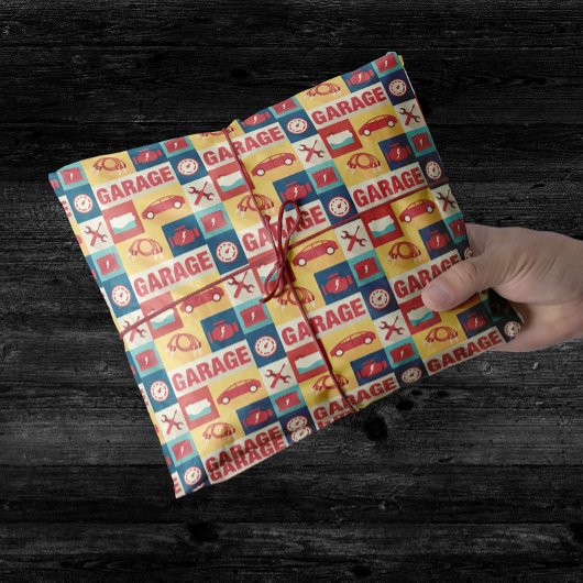 Iconic Iconic, berufliches Kraftfahrzeug Seidenpapier