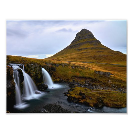 Iconic Kirkjufell Island Foto Erweiterung (Vorne)