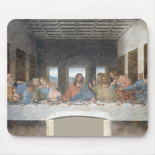 Iconic Leonardo da Vinci Das letzte Abendessen Mousepad (Vorne)