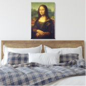 Iconic Leonardo da Vinci Mona Lissabon Leinwanddruck (Insitu (Schlafzimmer))