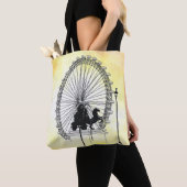 Iconic London Attraction Pen und Ink Yellow Base Tasche (Von Nahem)