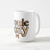 Iconic Mom Faux Yarn Style cup – Cozy Women’s P Kaffeetasse (VorderseiteRechts)