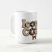 Iconic Mom Faux Yarn Style cup – Cozy Women’s P Kaffeetasse (Vorderseite Links)