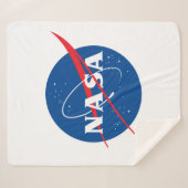 Iconic NASA 50" x 60" Sherpa Throw Blanket Sherpadecke (Vorderseite (Horizontal))