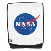 Iconic NASA AOP Rocket White Rucksack (Vorderseite)