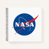 Iconic NASA Art Notebook (Astro Black Spiral) Notizblock (Vorderseite)