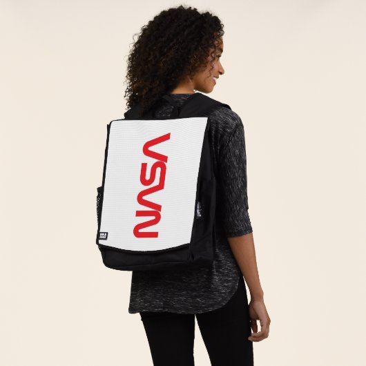 Iconic NASA Circa Bold Backpack (Raketenweiß) Rucksack (Ausgewaschen)