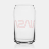 Iconic NASA Circa Drink Glass Set Dosenglas (Rückseite)
