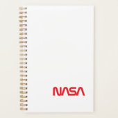 Iconic NASA Circa Elegant Planner (Rocket White) Planer (Vorderseite)