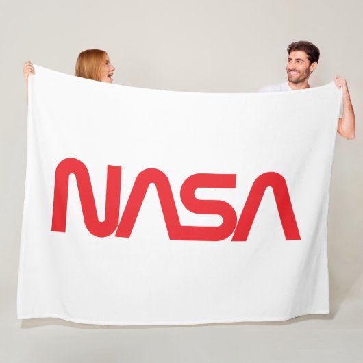Iconic NASA Circa Fleece Blanket (Rocket White) (Beispiel)