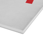 Iconic NASA Circa-Glas-Zuschnitt-Board Schneidebrett (Ecke)