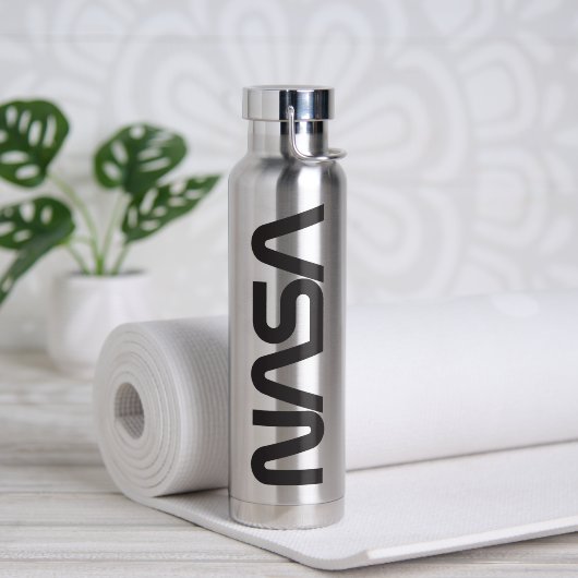 Iconic NASA Circa Mercury Gray Insulated 22 oz Trinkflasche (Yoga (gedreht))