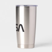 Iconic NASA Circa Mercury Gray Thermobecher (Links)