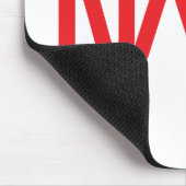 Iconic NASA Circa Mousepad (Rocket White) (Ecke)